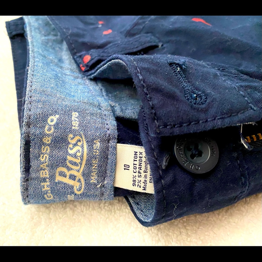 Bass shorts.